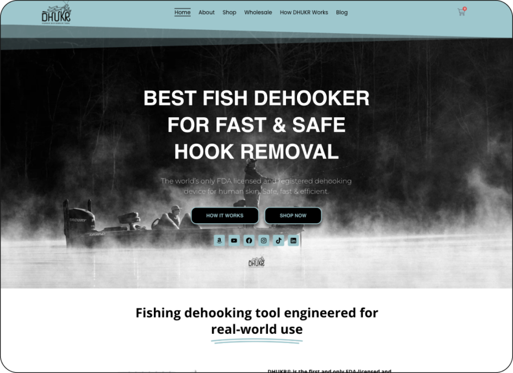 DHUKR Website Optimized for AI Search