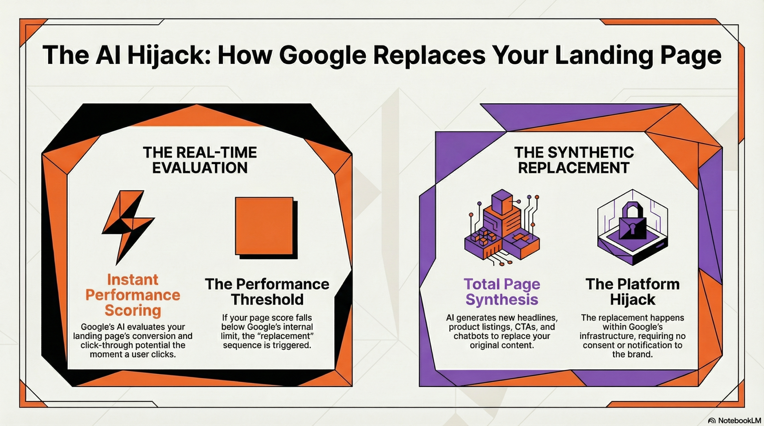 The mechanics behind Google’s landing page “hijacking” process