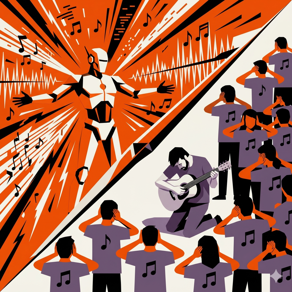 AI Music The Loudest Silent War Featured Image
