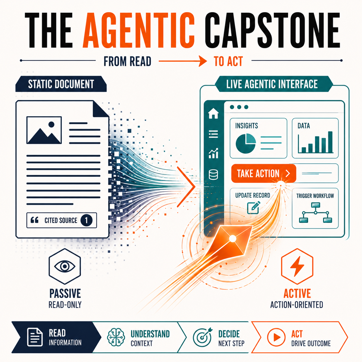 ChatGPT agentic search infographic