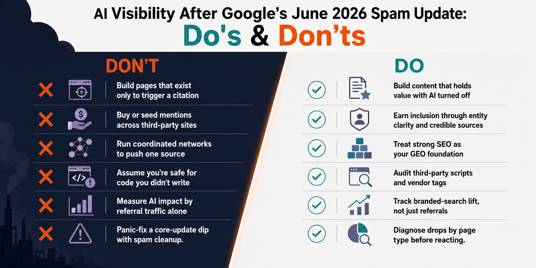 Google Spam Update June 2026 Infographic