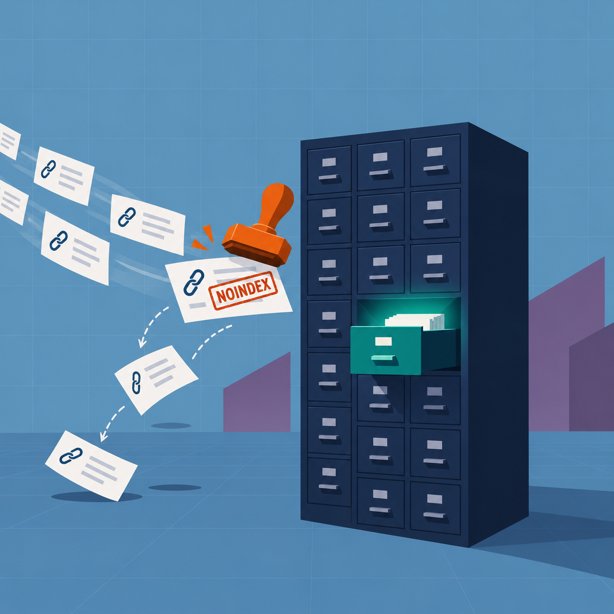 Noindex Web Pages Diverted from Indexing